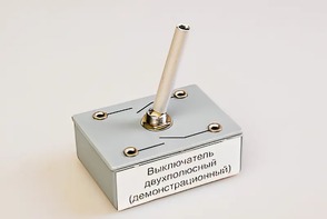 Выключатель двухполюсный (демонстрационный) - fgospostavki.ru - Александров