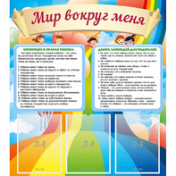 Стенд "Мир вокруг меня" - fgospostavki.ru - Александров