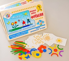 Игровой набор Фребеля "Узоры. Дымковская игрушка" (серия "Красота вокруг нас") - fgospostavki.ru - Александров