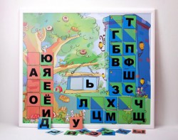 Магнитная доска "Город букв" - fgospostavki.ru - Александров