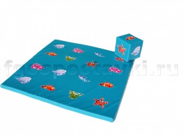 Игровой мат "Море" с кубиком - fgospostavki.ru - Александров