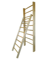 Лестница навесная с зацепами (дерево, 420*2280 миллиметров) - fgospostavki.ru - Александров