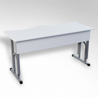 Стол 'Архимед ТР' 2-х местный регулируемый с эргономичной столешницей - fgospostavki.ru - Александров