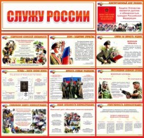 Стенд "Служу России" - fgospostavki.ru - Александров