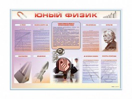 Стенд-уголок "Юный физик" - fgospostavki.ru - Александров