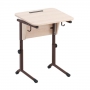 Стол ученический с наклоном столешницы (0-24°) на плоскоовальной трубе - fgospostavki.ru - Александров